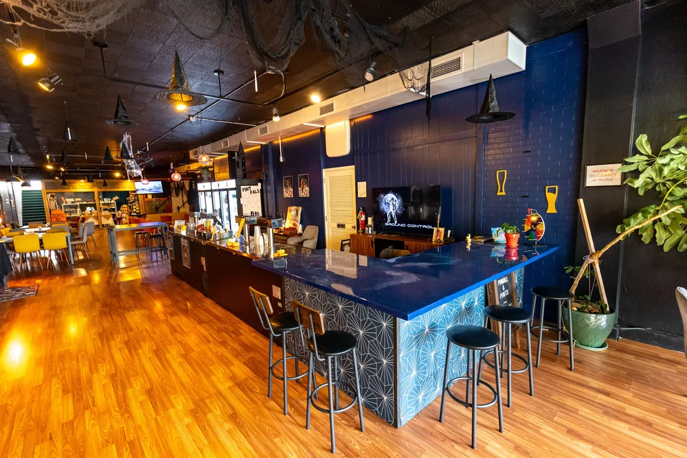 The Ground Control taproom bar